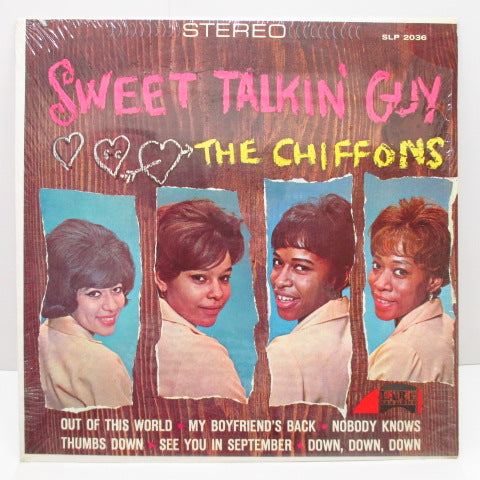 CHIFFONS - Sweet Talkin' Guy (US Capitol Record Club Stereo LP)