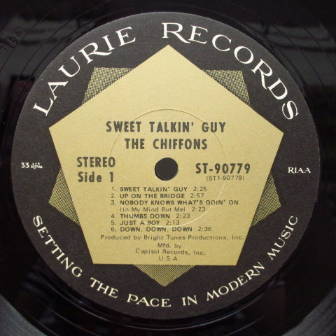 CHIFFONS (シフォンズ) - Sweet Talkin' Guy (US Capitol Record Club Stereo LP)