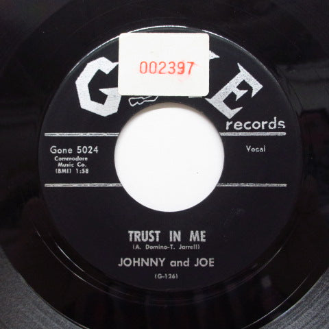 JOHNNY & JOE - Trust In Me / Who Do You Love?