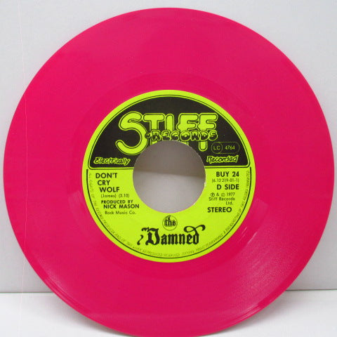 DAMNED, THE (ザ ・ダムド) - Don't Cry Wolf (UK Ltd. Pink 7")