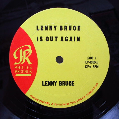LENNY BRUCE - Lenny Bruce Is Out Again (US Orig.Mono)