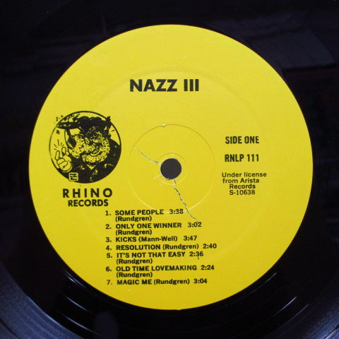 NAZZ - III (US Rhino 80's Re LP)