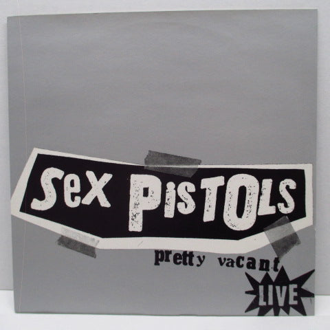 SEX PISTOLS - Pretty Vacant Live (EU Ltd. Re Silver Vinyl 7")