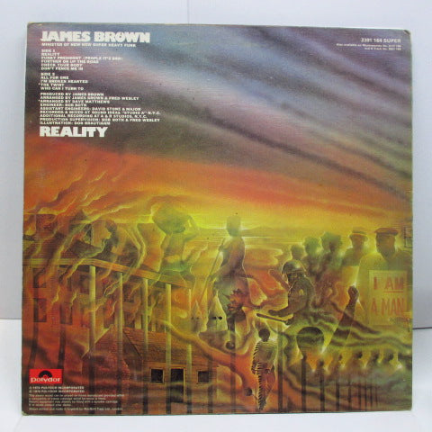 JAMES BROWN (ジェームス・ブラウン)  - Reality (UK Orig.LP)