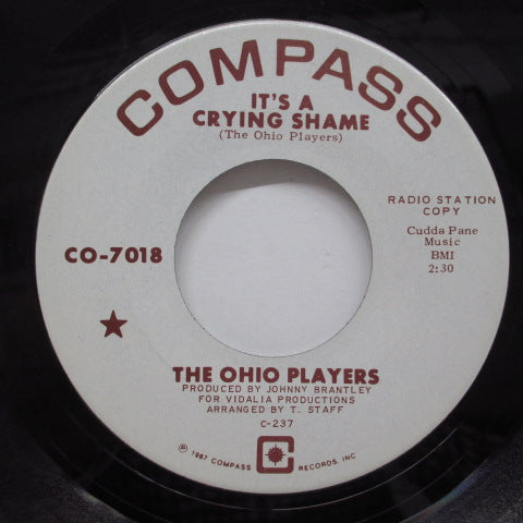 OHIO PLAYERS - It's A Crying Shame (US Promo)