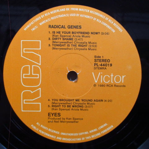 EYES - Radical Genes (Dutch Orig.LP)