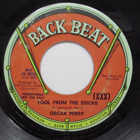 OSCAR PERRY - Fool From The Sticks (US Promo)