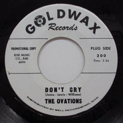 OVATIONS - I Need A Lot Of Loving (Promo)