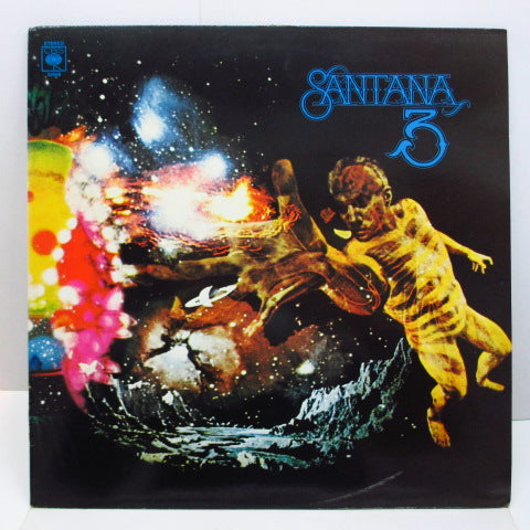 SANTANA - Santana 3 (UK 80's Reissue/CBS-32058)