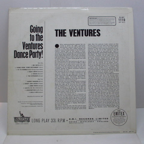 VENTURES (ベンチャーズ) - Going To The Ventures Dance Party ! (UK Orig.Stereo/CFS)