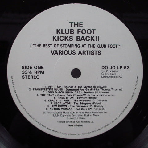 V.A. - The Klub Foot Kicks Back (UK Orig.LP)
