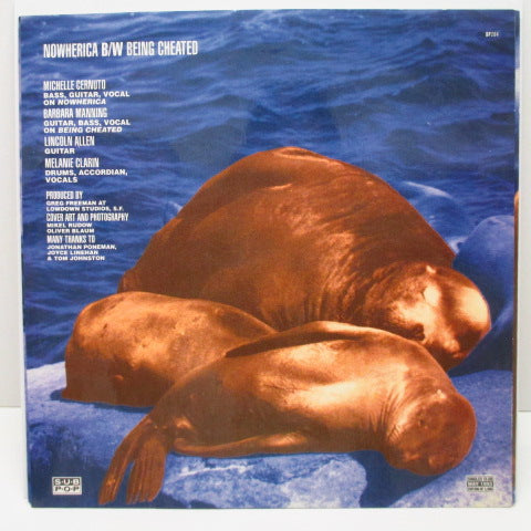 S.F. SEALS, THE - Nowherica (US Ltd.Pink Vinyl 7")