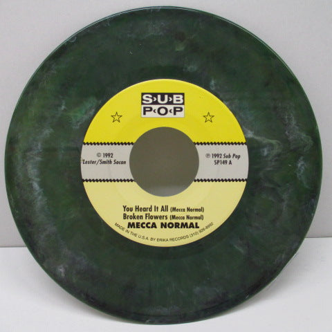 MECCA NORMAL / KREVISS - Split (US Ltd.Green Vinyl 7")