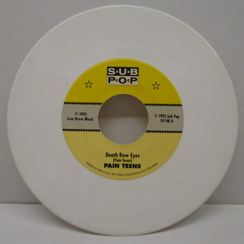 PAIN TEENS - Death Row Eyes (US Ltd.White Vinyl 7")