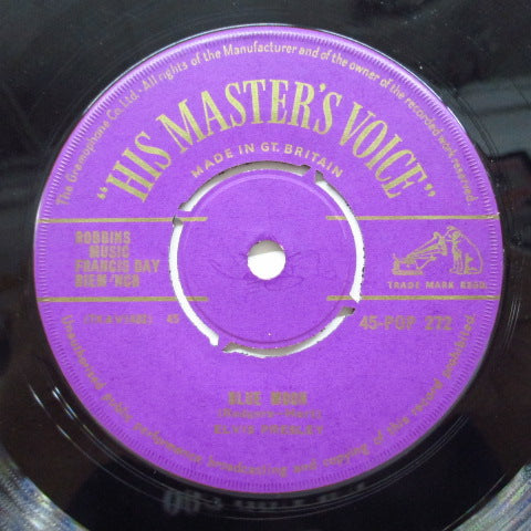 ELVIS PRESLEY - Blue Moon (UK HMV Orig.7"+CS)