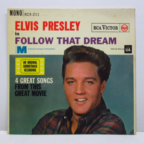 ELVIS PRESLEY - Follow That Dream (UK Orig.EP/CFS)