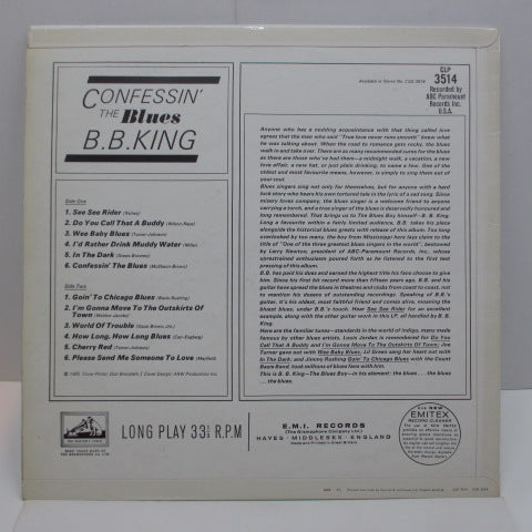 B.B.KING - Confessin' The Blues (UK Orig.Mono LP/CFS)