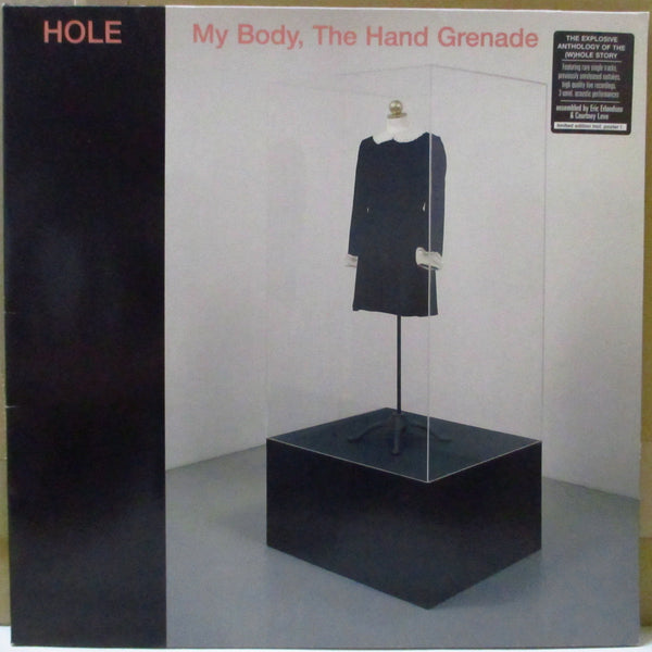 HOLE (ホール)  - My Body, The Hand Grenade (German 限定 LP+ポスター/レアステッカー付きマット見開きジャケ )