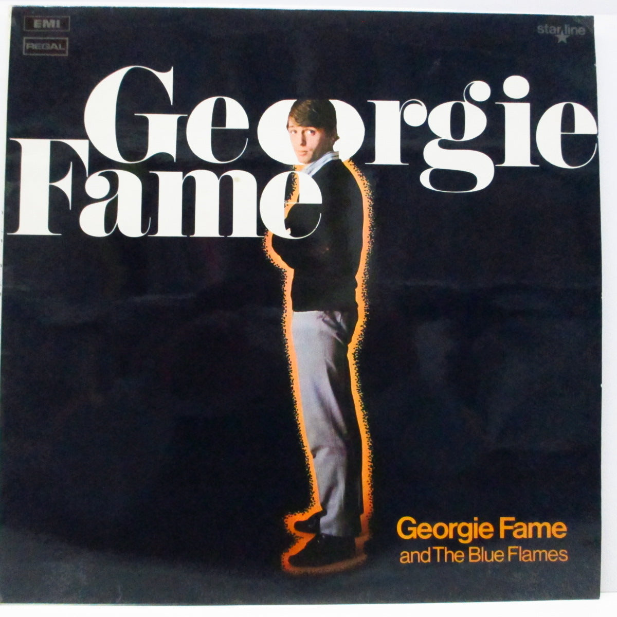 GEORGIE FAME And The Blue Flames (ジョージ・フェイム & ザ・ブルー・フレイムズ)  - Georgie Fame (UK '69 再発「ステレオ」LP+表面コーティング３面折返ジャケ/SRS 5002)