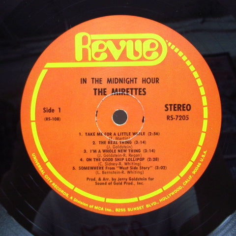 MIRETTES - In The Midnight Hour (US Orig.Stereo LP)