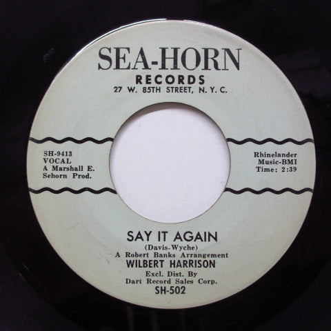 WILBERT HARRISON - Near To You (Orig)