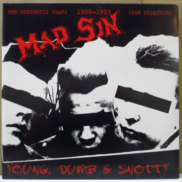 MAD SIN (マッド・シン)  - Young, Dumb & Snotty (German Orig.2xLP)