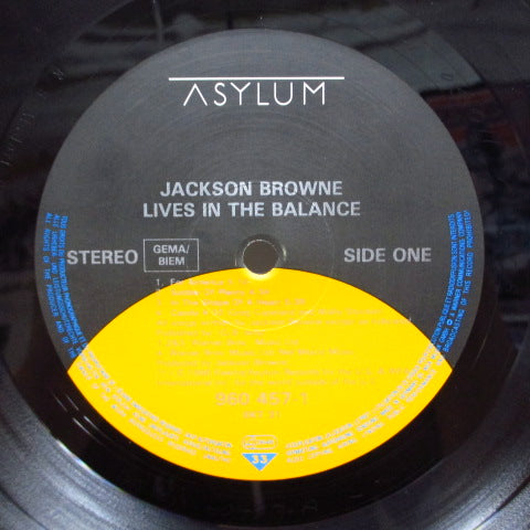 JACKSON BROWNE (ジャクソン・ブラウン) - Lives In The Balance (German Orig.LP)