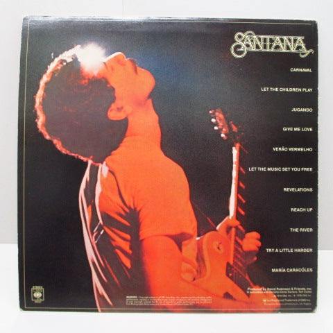 SANTANA - Festival (UK 70's Re Flexible LP)