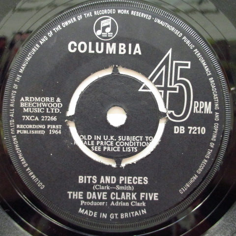 DAVE CLARK FIVE - Bits And Pieces / All Of The Time (UK Orig.7")