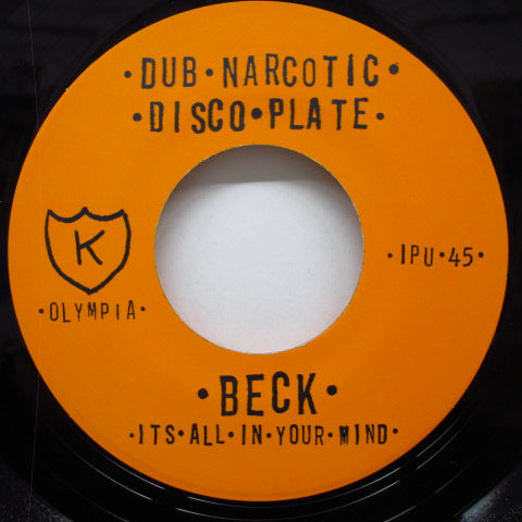 BECK (ベック)  - It's All In Your Mind (US Orig.7")