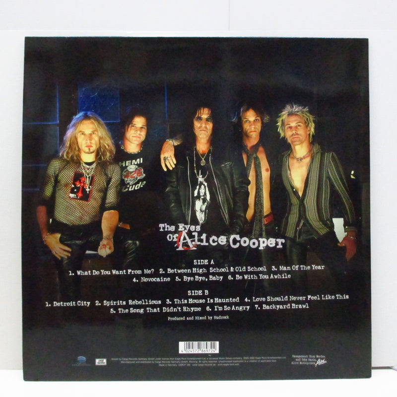 ALICE COOPER (アリス・クーパー)  - The Eyes Of Alice Cooper (German '16 Ltd.Re Blue Vinyl 180g LP+Inner)