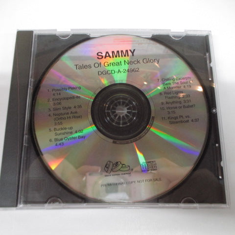 SAMMY - Tales Of Great Neck Glory (US Promo.CD)