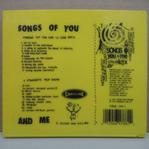 CHRIS KNOX - Songs Of You & Me (US Orig.CD)