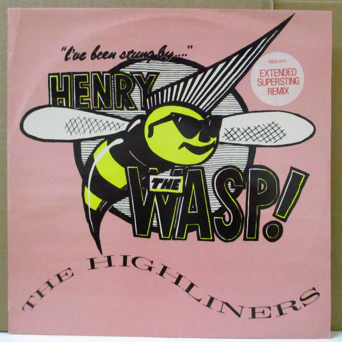 HIGHLINERS (ハイライナーズ)  - Henry The Wasp (UK Orig.12"/Stickered CVR)