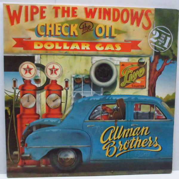 ALLMAN BROTHERS BAND - Wipe The Windows, Check The Oil, Dollar Gas (UK Orig.2xLP/Stickered CGS)