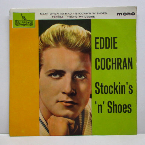 EDDIE COCHRAN - Stockin's 'n' Shoes +3 (UK Orig.EP/CFS)