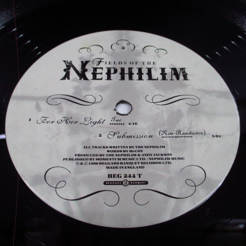 FIELDS OF THE NEPHILIM (フィールズ・オブ・ザ・ネフィリム)  - For Her Light Two (UK Orig.12")