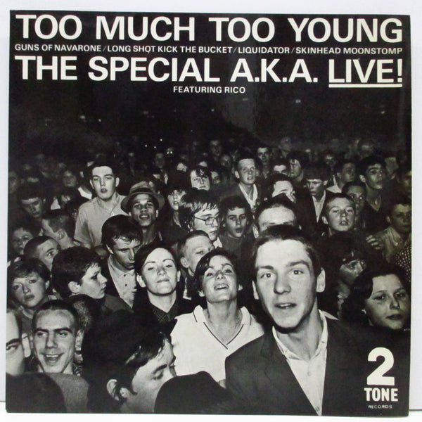 SPECIAL AKA, THE (ザ ・スペシャル AKA)  - Too Much Too Young (UK オリジナル「紙ラベ」7"+表面コーティング折り返しジャケ)