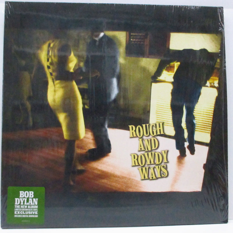 BOB DYLAN (ボブ・ディラン)  - Rough And Rowdy Ways (Worldwide 限定「オリーヴヴァイナル」2xLP+インナー/ステッカー付見開ジャケ）
