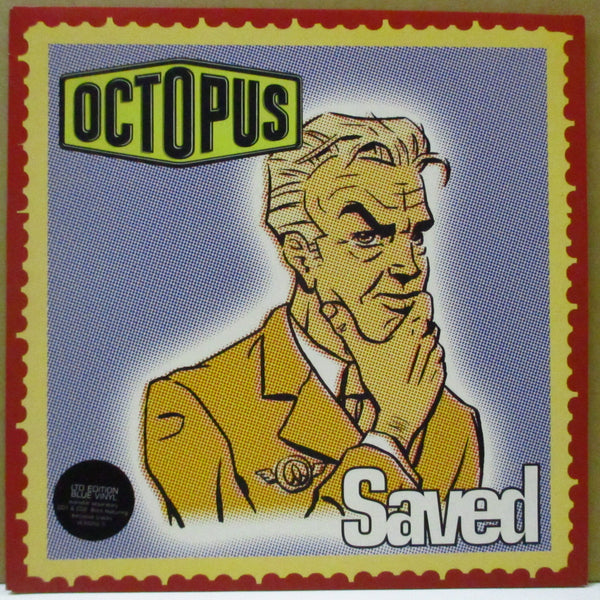 OCTOPUS (オクトパス)  - Saved (UK Ltd.Blue Vinyl 7"/Stickered PS)