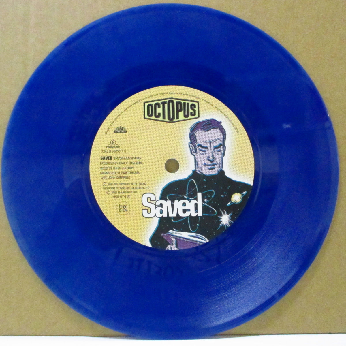 OCTOPUS (オクトパス)  - Saved (UK Ltd.Blue Vinyl 7"/Stickered PS)