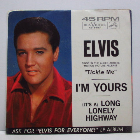 ELVIS PRESLEY (エルヴィス・プレスリー) - Long Lonely Highway (Orig+PS)