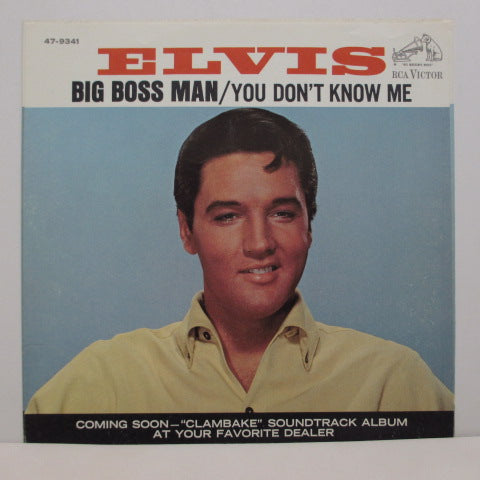 ELVIS PRESLEY - Big Boss Man (Orig+PS)