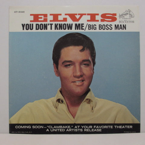 ELVIS PRESLEY (エルヴィス・プレスリー)  - Big Boss Man (Orig+PS)