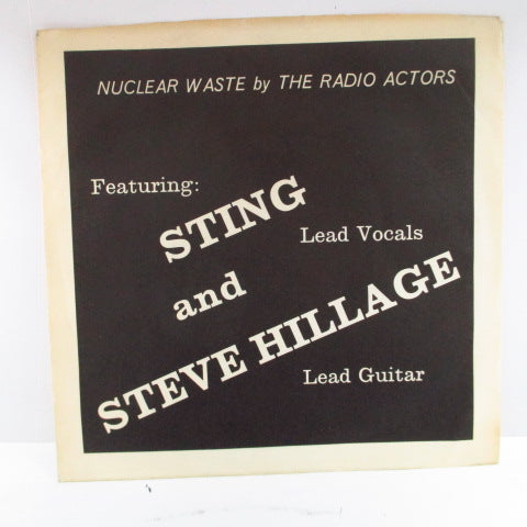 RADIO ACTORS, THE - Nuclear Waste (Reissue 7")