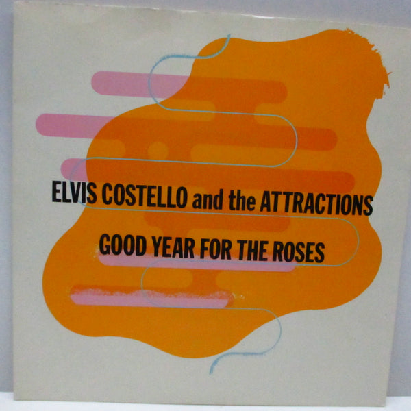 ELVIS COSTELLO & The Attractions ‎ - Good Year For The Roses (UK Orig.7"+Withdrawn PS)