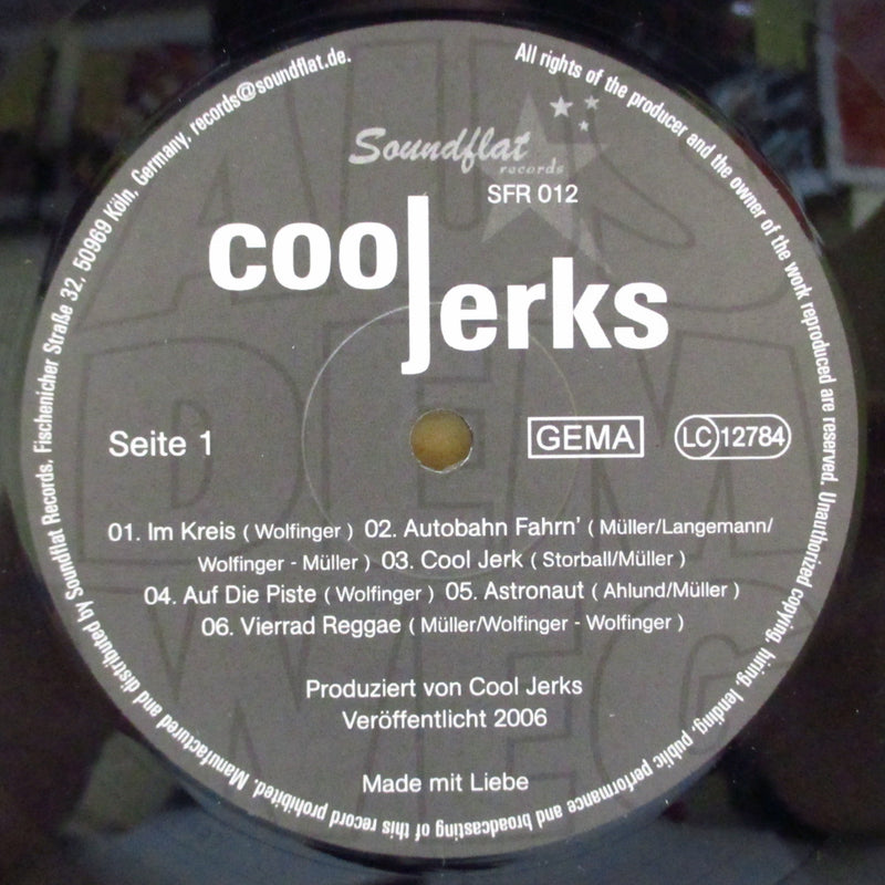 COOL JERKS (クール・ジャークス)  - Aus Dem Weg! (German オリジナル LP+ポスター)