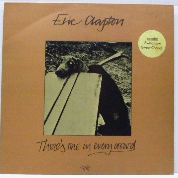 ERIC CLAPTON (エリック・クラプトン)  - There's One In Every Crowd (UK オリジナル LP+ナンバリング無しインサート/ステッカー付エンボスジャケ)