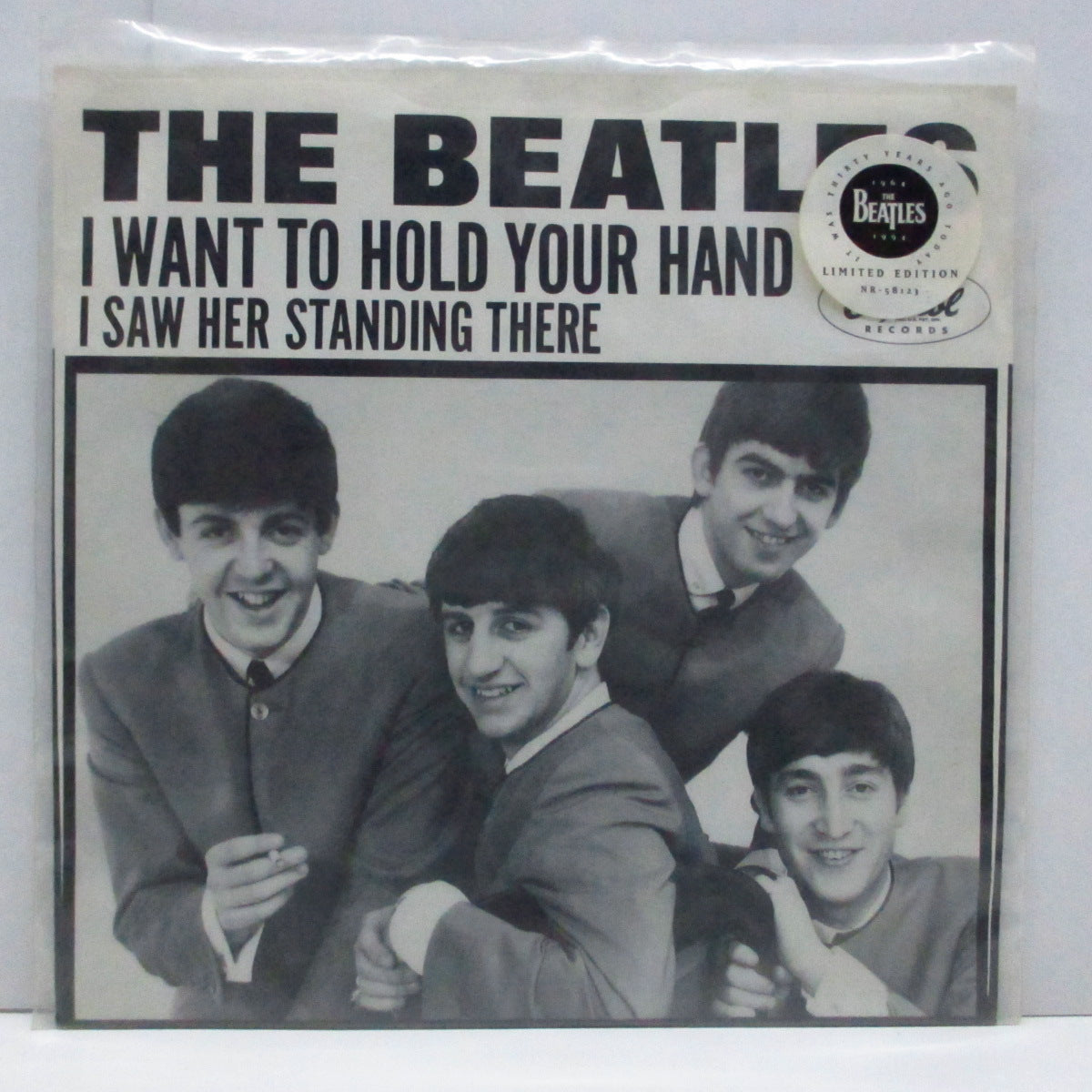 BEATLES (ビートルズ)  - I Want To Hold Your Hand (US '94 限定再発 7"+PS)