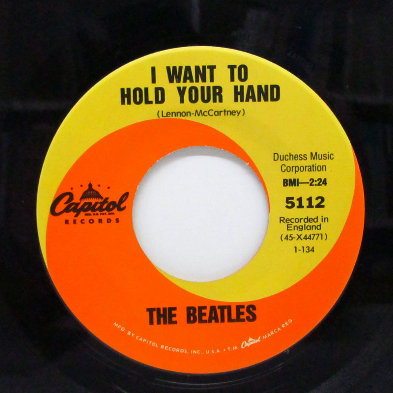 BEATLES (ビートルズ)  - I Want To Hold Your Hand (US '94 限定再発 7"+PS)